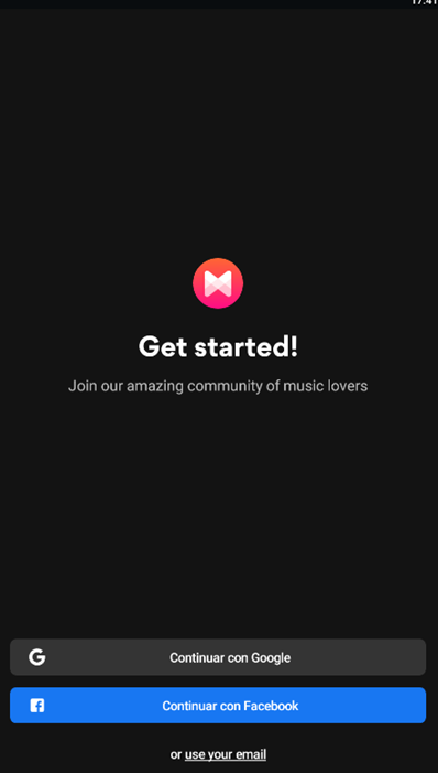 Login desde app móvil