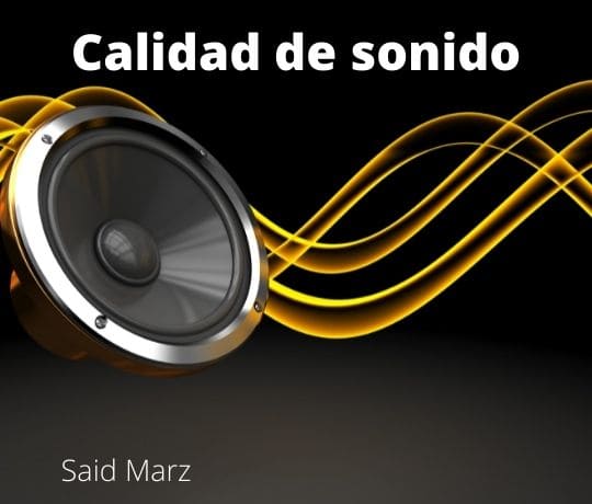 Calidad de sonido en serie o película