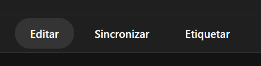 Seleccionar sincronizar (guía de sincronización)